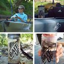 Bait Up Live Bait Container for Fishing, Dual-Lid Design and Floating Basket Technology, 35oz image number 5