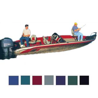 Tournament Bass Boat Cover, OB, Navy Blue, Hot Shot, 15'5"-16'4", 90" Beam