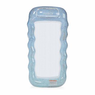 Blue Ombre Mesh Float Lounger