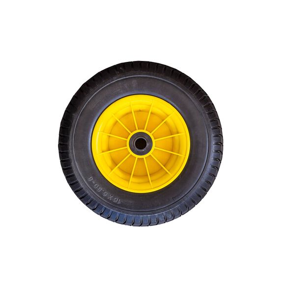 Dolly Wheels, PU Foam, Flat Free, for Laser, 2 Pack image number 1