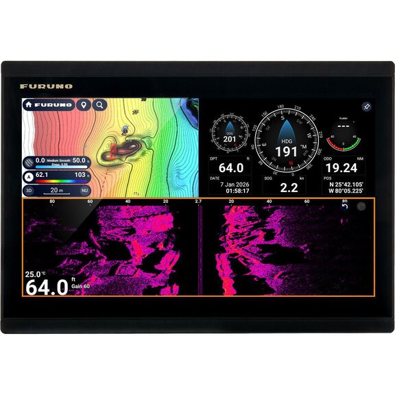 TZMAP13 Stand-Alone Multifunction Display - 13" image number 1
