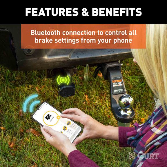 Echo Mobile Trailer Brake Controller, 7-Way, Bluetooth&reg; Smartphone Connection image number 3