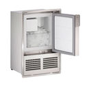 14" Stainless Marine Crescent Ice Maker, Flange Flush to Door, 115V image number 1