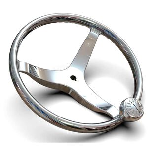 13 1/2" Power Grip Steering Wheel, 5/8" Hub