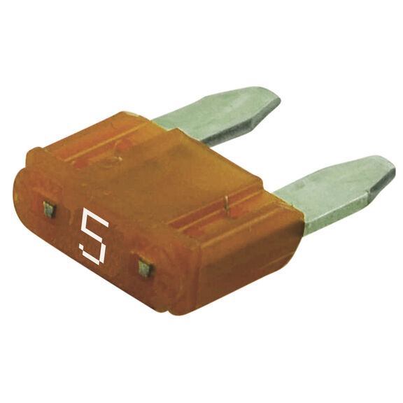 5A Mini Blade Fuses, 5-Pack image number 0