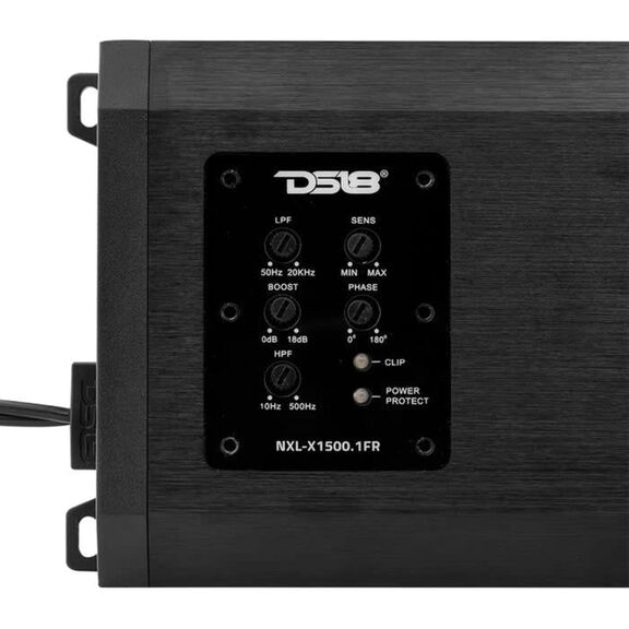NXL 1-Channel Full-Range Class D IP67 Marine and Powersports Amplifier, 1 x 1500 Watts Rms @ 1-Ohm image number 1