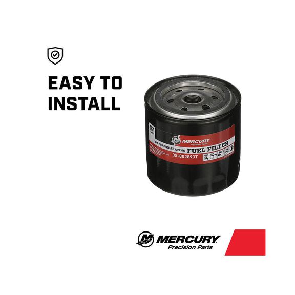 Mercury Water Separating Fuel Filter 802893T for Mercury and MerCruiser Remote Mount Filter Systems image number 3