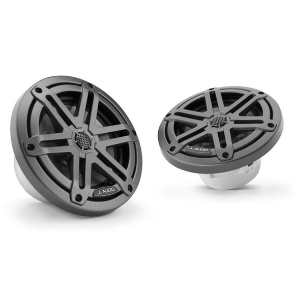 M3-650X-S-Gm 6.5" Marine Coaxial Speakers, Gunmetal Sport Grilles image number 5