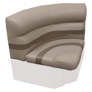 Premier Series Pontoon 28" Radius Corner Cushion Set