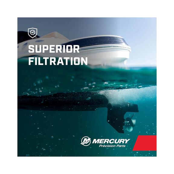 Mercury Water Separating Fuel Filter 802893T for Mercury and MerCruiser Remote Mount Filter Systems image number 4