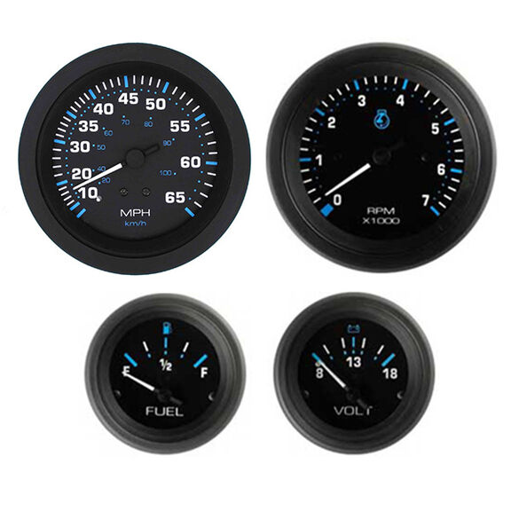 Eclipse Series 4 Gauge Outboard Instrument Set image number 0