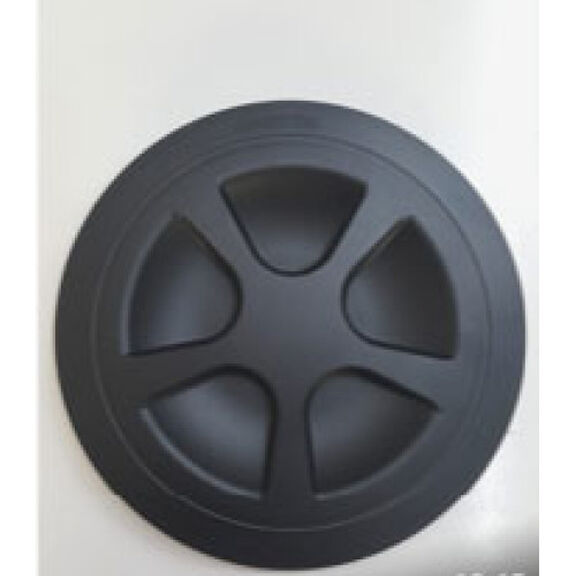 Round Shape Inspection Hatch - Black - 8 Inch image number 0