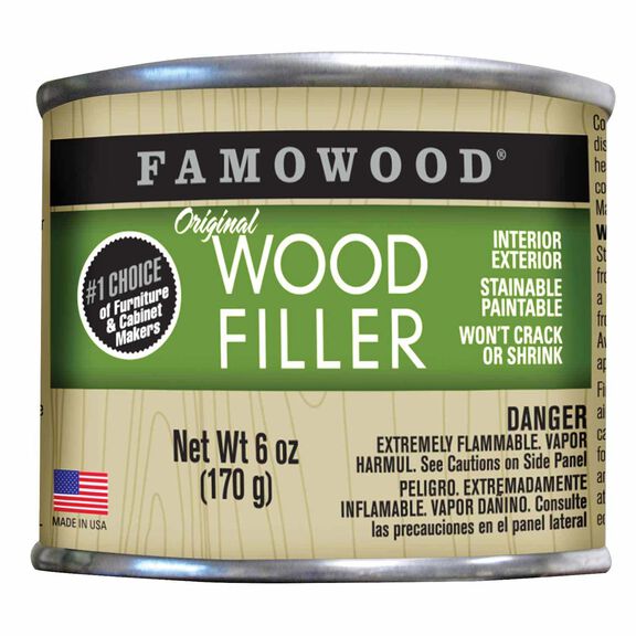 6 oz. Wood Putty, Mahogany image number 0