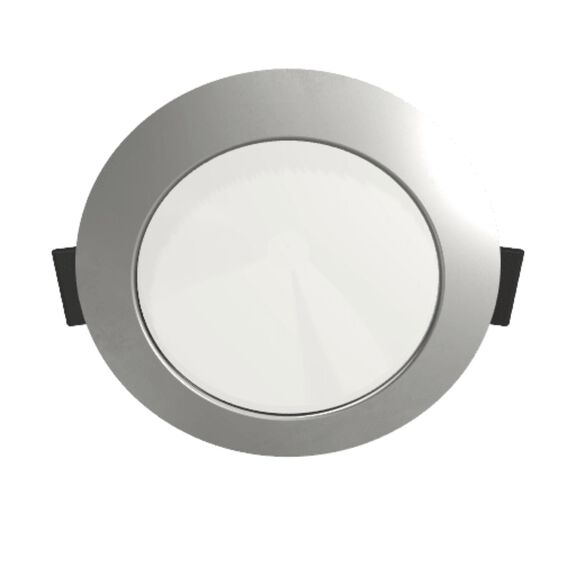 BCM Malibu LED Downlight 75mm Satin Steel image number 0
