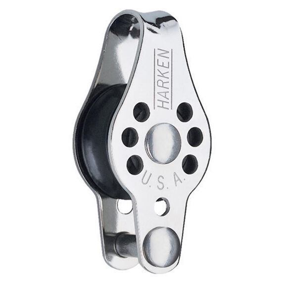 22mm Single Micro Block with Becket, Fixed Lashing Eye image number 0
