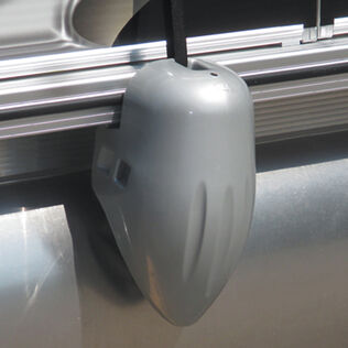 Pontoon Boat Fender&mdash;Silver