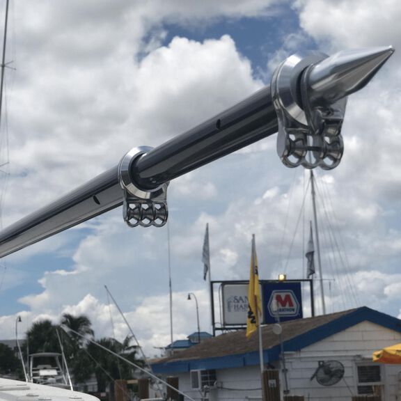 24' Carbon Fiber Tele-Outrigger Poles, Twist & Lock image number 2