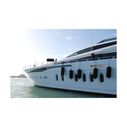 18" Dia. X 29" L Super Duty Inflatable Yacht Fender, Navy image number 1