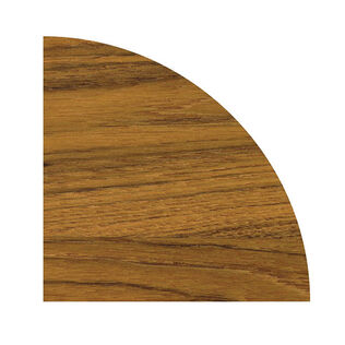 Small Quarter Round Teak Molding