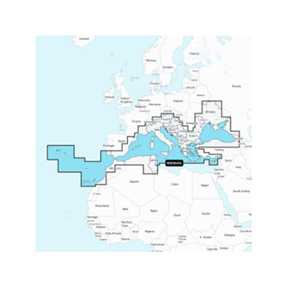 Garmin Navionics+ EU643L Mediterranean and Black Sea, Electronic Chart image number 0
