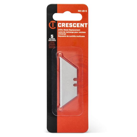 Standard Replacement Utility Blades, 5-Pack image number 1