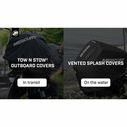 Mercury 8M0228524 5.7L V10 350hp Verado Outboard Vented Splash Cover, Black image number 5