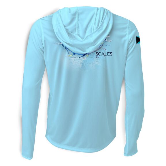 Men's Tuna Frenzy Hooded Performance Shirt image number 1