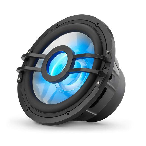 CMSP-101RGB-4 4-ohm 10" Premium Marine Subwoofer with RGB Lighting image number 1