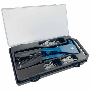 Rivet Gun with Aluminum Rivets, 73 Piece