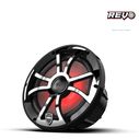 Wet Sounds REVO 8 inch High Output Coaxial Speakers w/ XS-Black Stainless Steel RGB Grilles image number 2