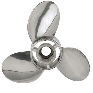 Silverado Propeller High Polished Stainless Finish, 13.1 dia x 16 pitch, Right Hand