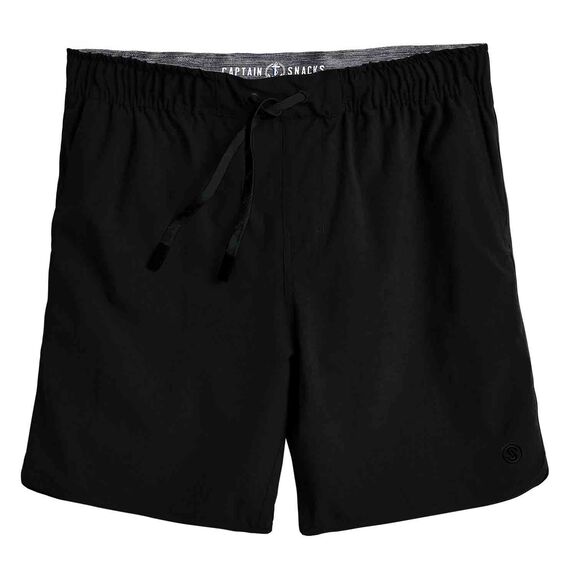 Men's Solid Captain Snacks Volley Shorts image number 0