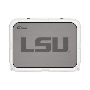 SeaDek Cooler Pad - Collegiate Collection - Fits YETI Tundra 35 - Storm Gray / Black, LSU
