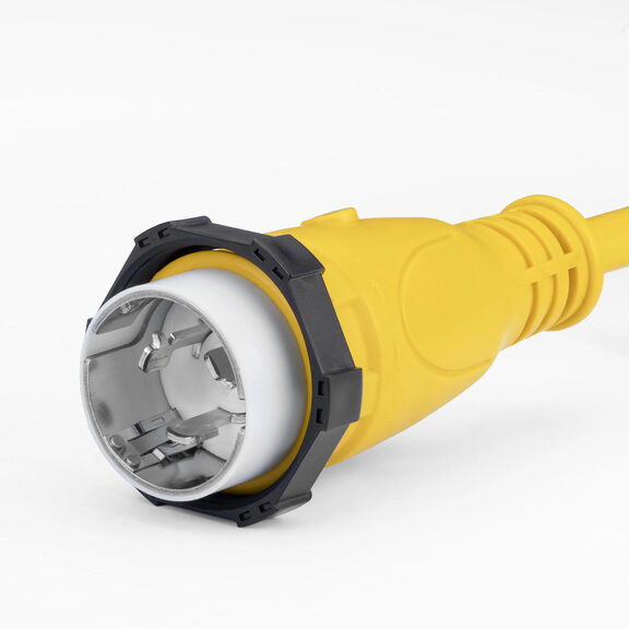 Sierra Shore Power Pigtail Adapter, 50A 125/250V, Male to 30A 125V (L5-30R) Female image number 1