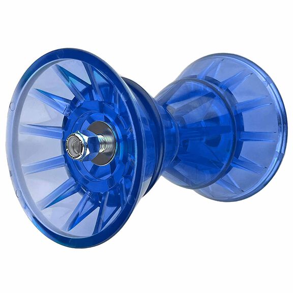 4" Trailer Super Bow Roller, Blue Poly image number 0