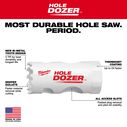 1" HOLE DOZER&trade; Bi-Metal Hole Saw image number 1