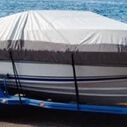 BoatGuard Eclipse Trailerable Inshore Fishing Boat Cover, 17' - 19' x 90" Beam image number 1
