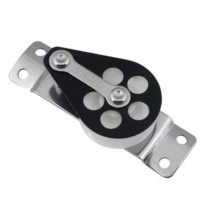 Single Cheek Block on Curved Base, 2.2oz.