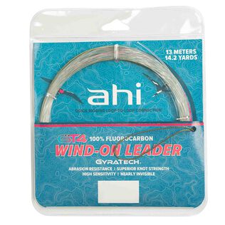 Ahi GT4 Fluorocarbon Wind-On Leader, 14.2 Yards