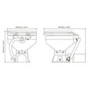 SEAFLO 24 V Electric Marine Toilet &ndash; Regular image number 2