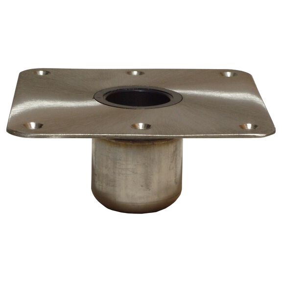 7" X 7" Non-Locking Square Base Satin Finish image number 0