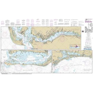 Maptech&reg; NOAA Recreational Waterproof Chart-Intracoastal Waterway Fort Myers to Charlotte Harbor and Wiggins Pass, 11427