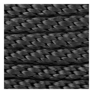 3/8" x 15' Dock Line, Solid Braid MFP, Black