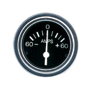 Heavy-Duty Series Ammeter Gauge, 60 Amp Range