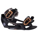 System Lowback Wakeboard Bindings, 6/9, Black/Gold image number 0