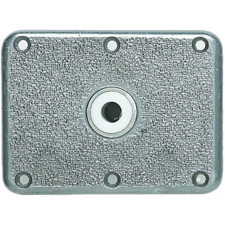 6" x 8" Stainless Steel Base Plate for 3/4" Pedestal