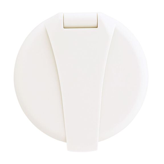 Recessed Cup & Lid Set All Plastic Warm White image number 4