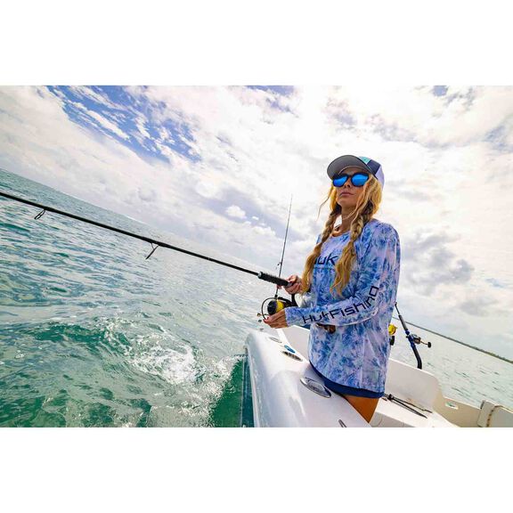 Women's Aqua Dye Pursuit Shirt image number 3