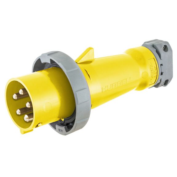 Hubbell Marine Pin & Sleeve Plug, 4P5W, 100A 120/208V image number 0