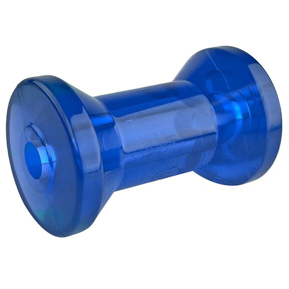 5" Trailer Spool Roller, Blue Poly image number 0
